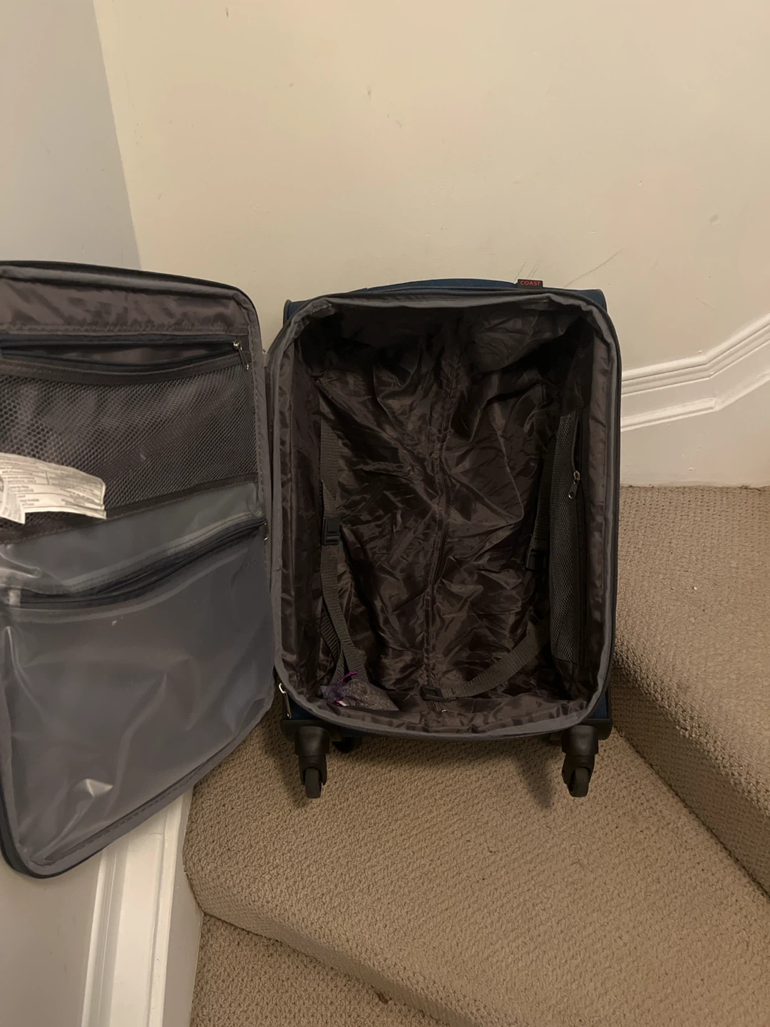 Blue Outbound Carry-On Suitcase - photo 2