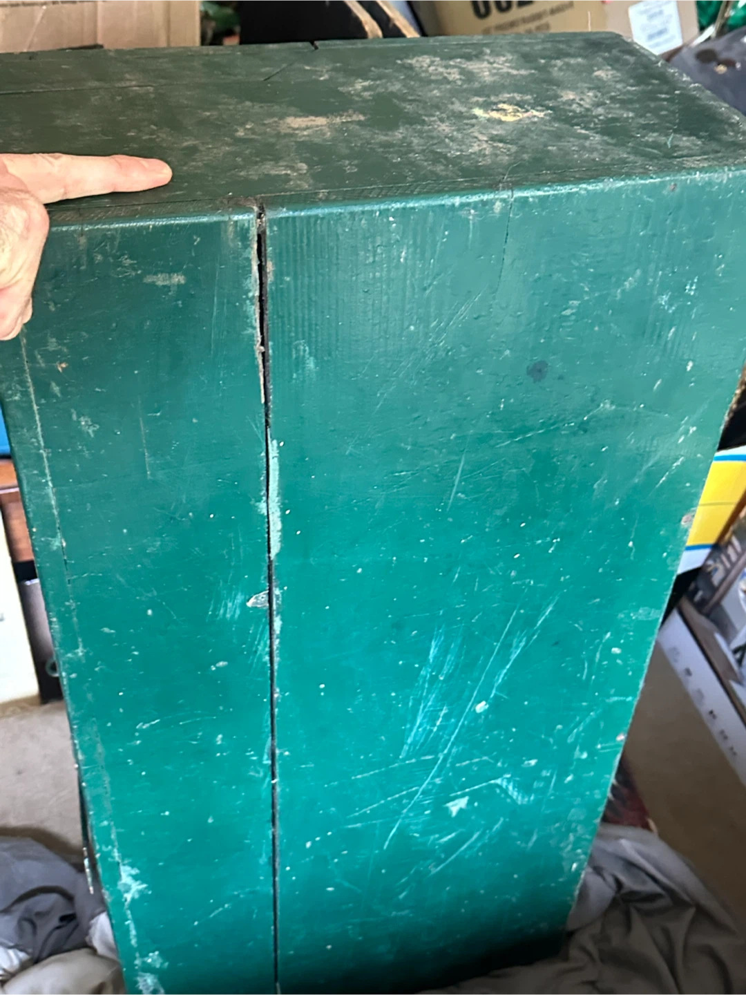Hand made wood chest - photo 4