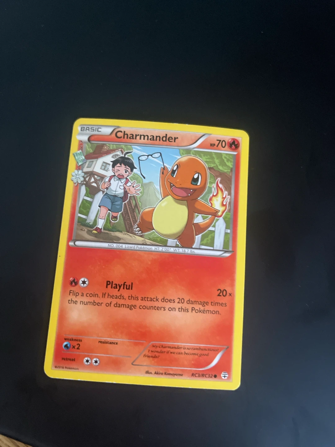 Charmander Promo card RC3/RC32