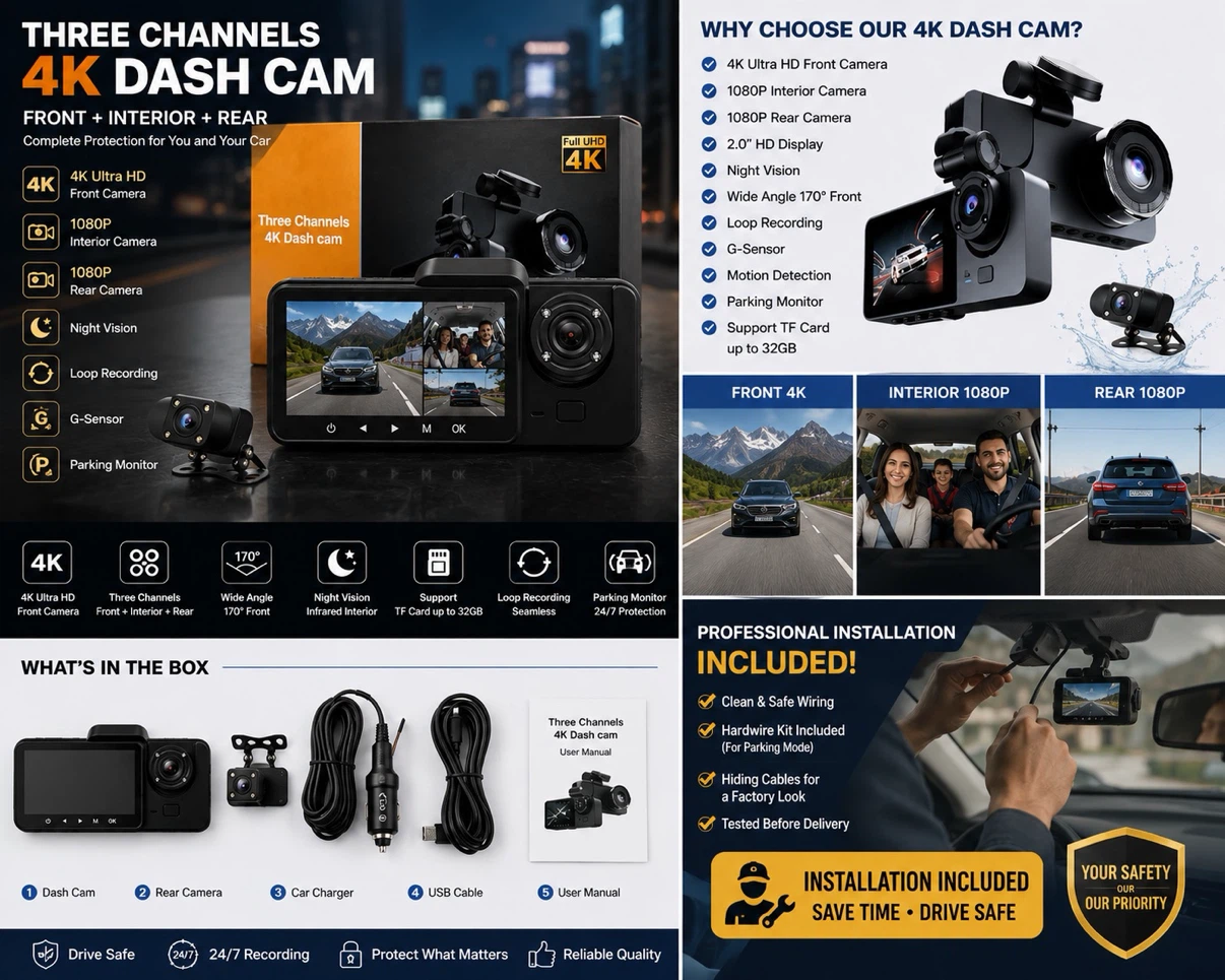 📷 Dash Cam Sales & Installation - photo 3