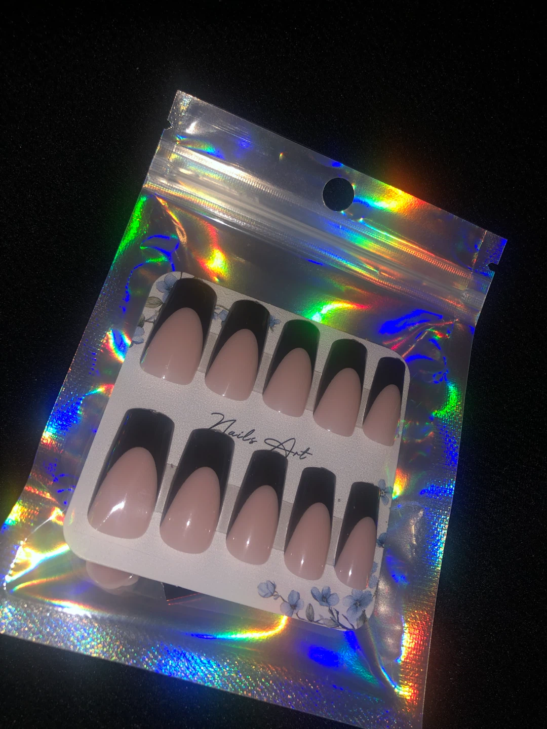 French Tip Press-On Nails (2 Sets) - photo 2