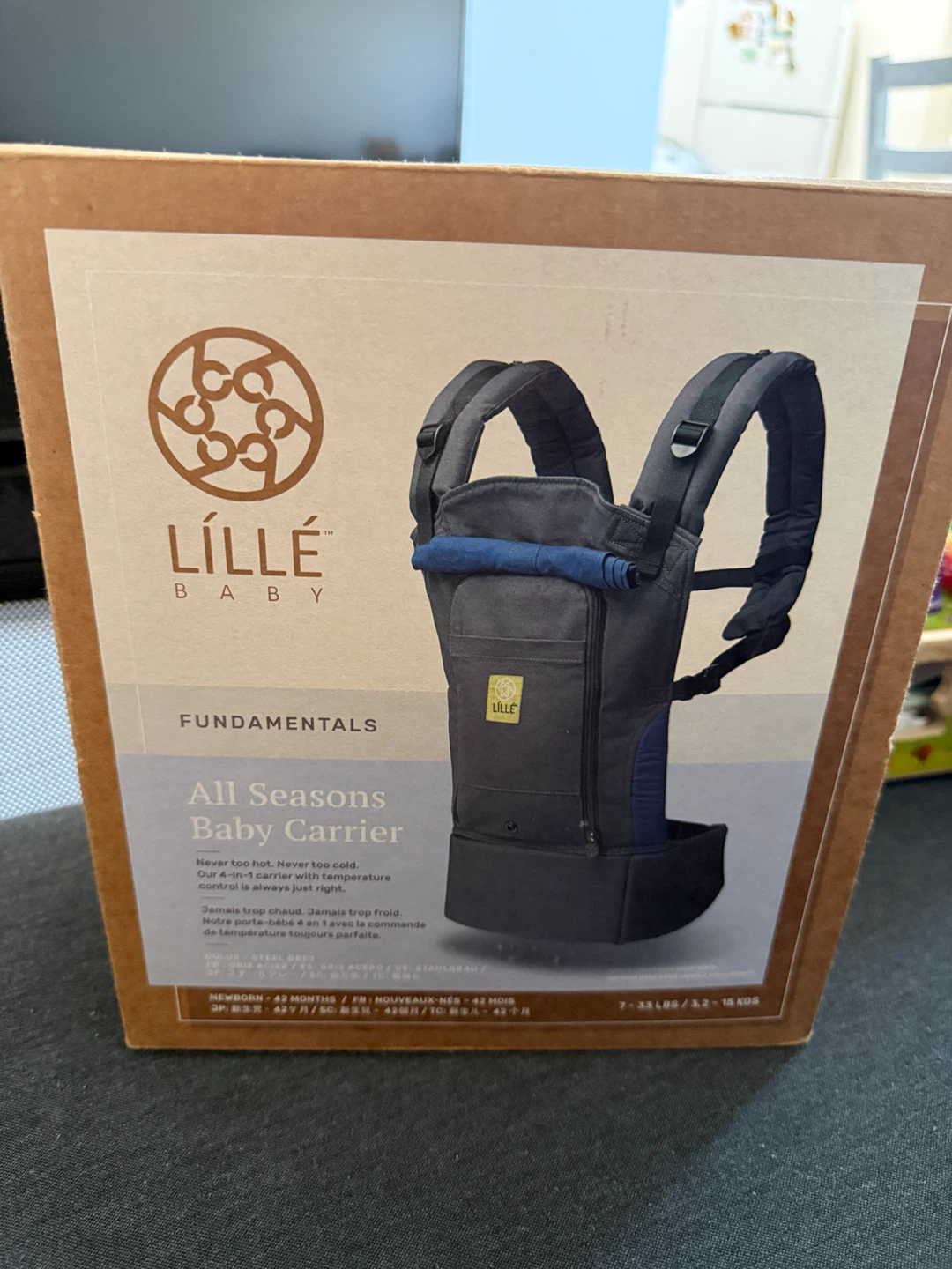 LÍLLÉbaby Fundamentals All Seasons Baby Carrier –Never Used