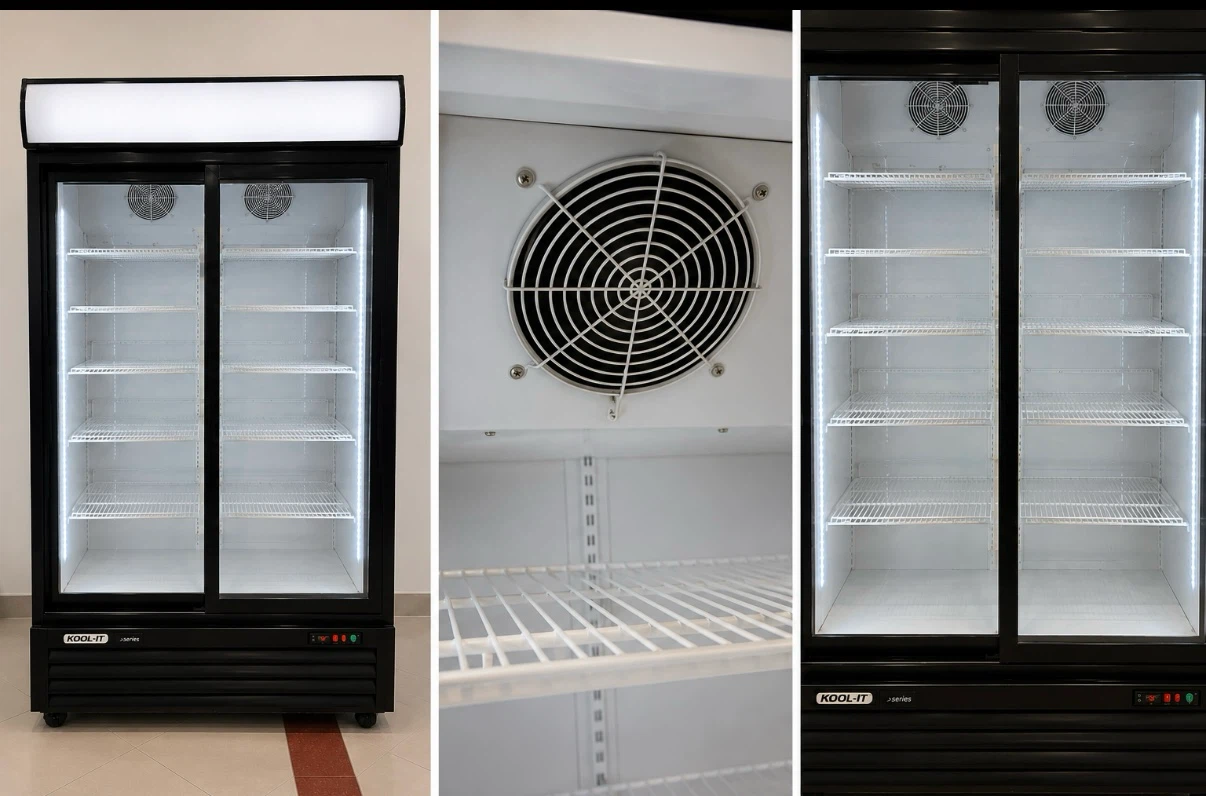 KOOL-IT Commercial 2 Door Glass Display Refrigerator - photo 4