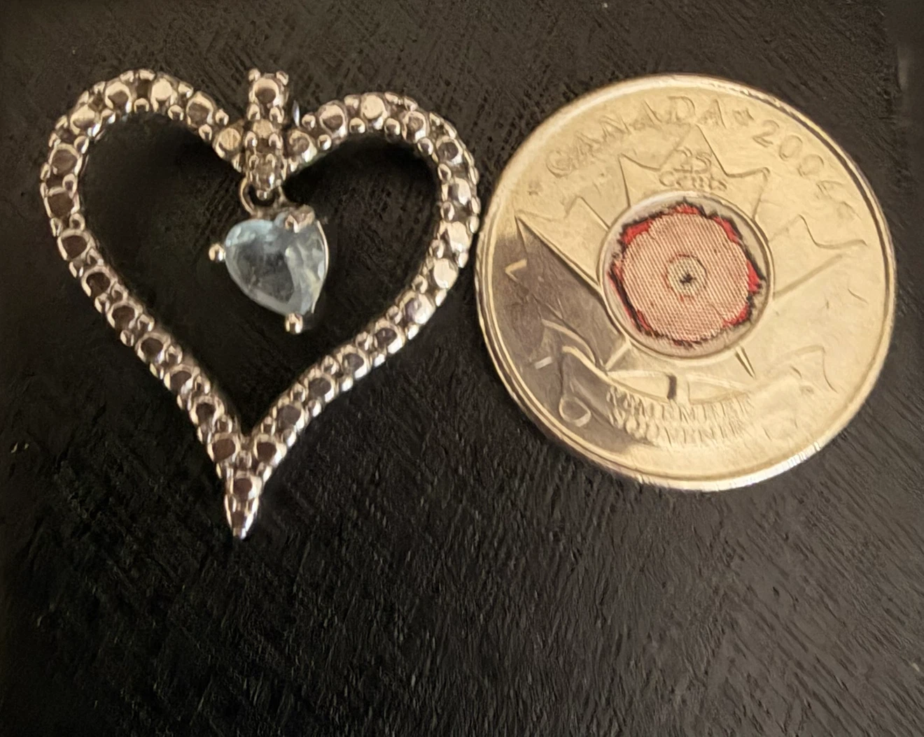 Sterling silver 925 Heart Pendant