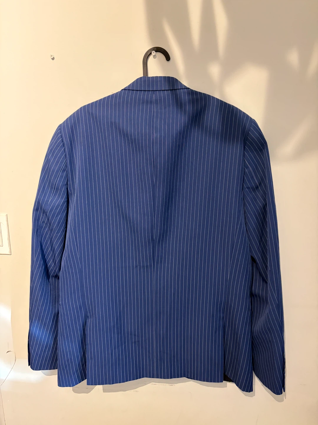 Blue Pinstripe Slim Fit Blazer - photo 2
