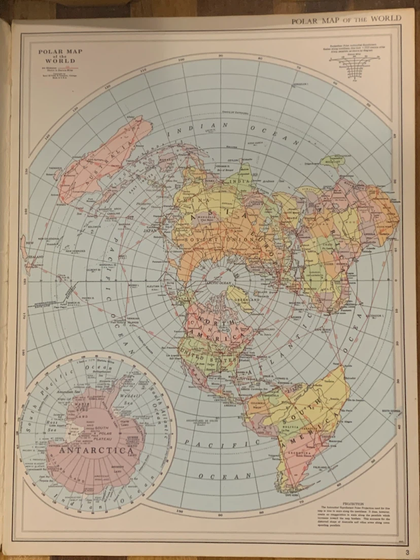 Hammond's World Atlas and Gazetteer 1948 - photo 4