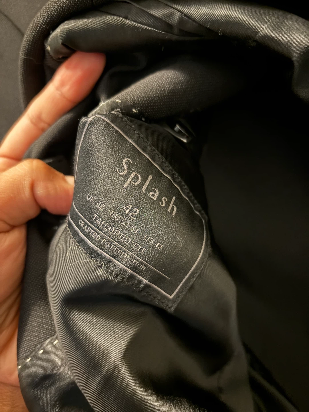 Tailored Fit Suit Jacket - photo 3