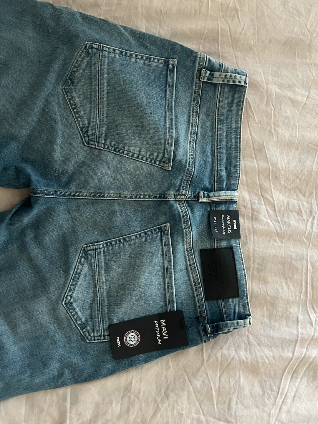 New Mavi Marcus Premium Jeans Slim Straight Leg - photo 3