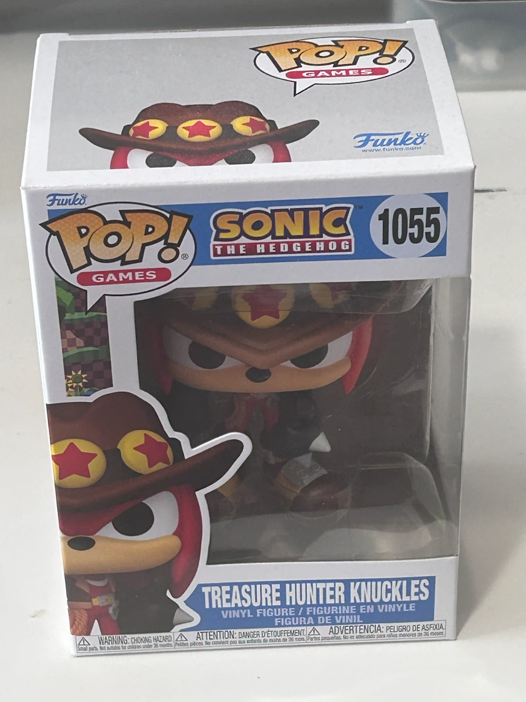 Funko Pop! Sonic the Hedgehog Treasure Hunter Knuckles #1055
