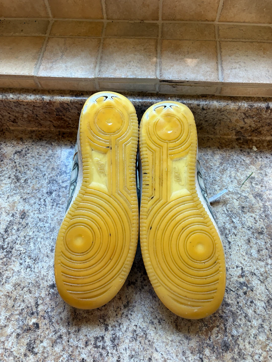 Nike Air Force 1 Skeleton Custom Sneakers - photo 5