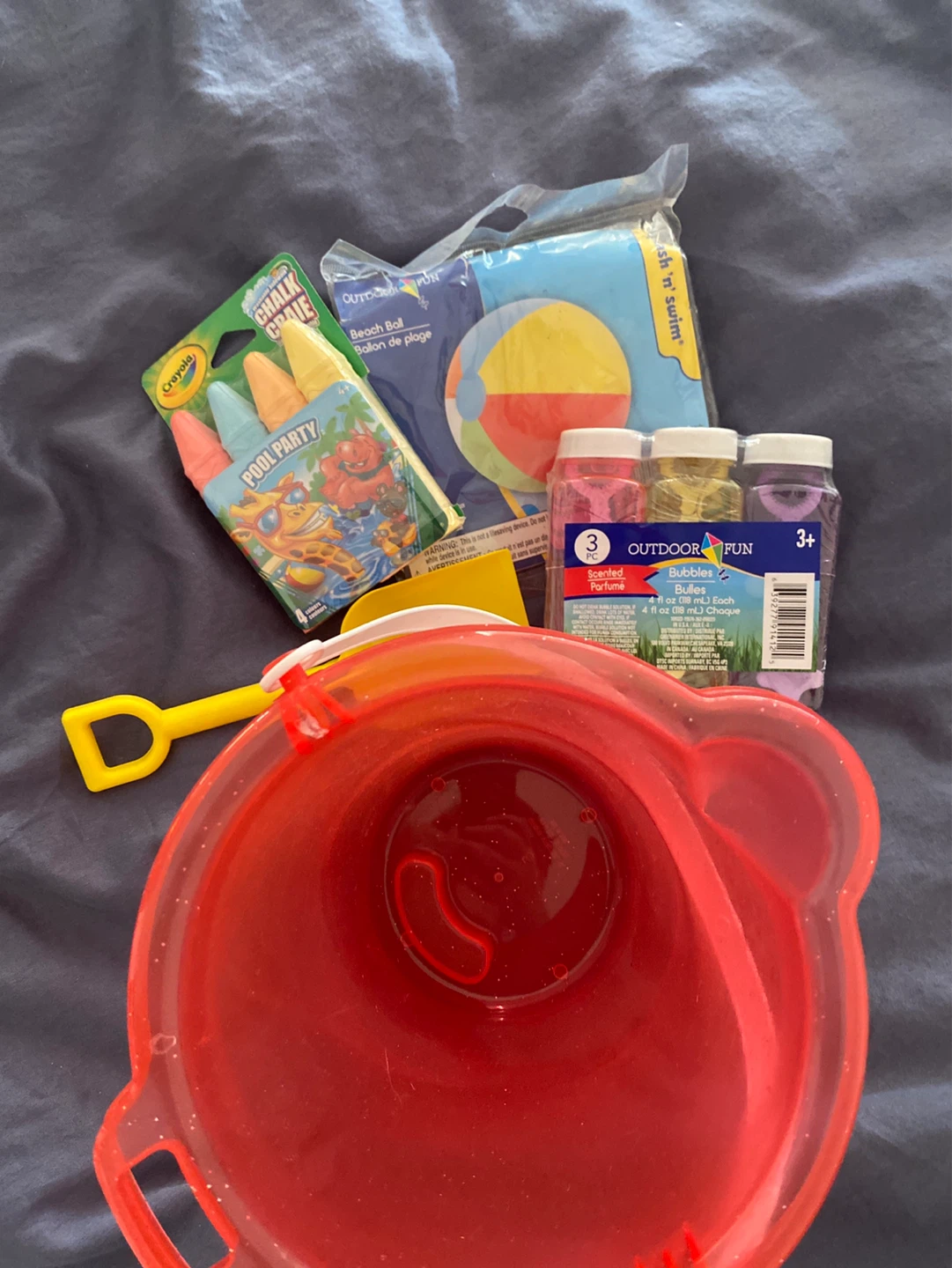 Old Navy Girls' Dress with Hearts and Beach Toy Set - photo 3