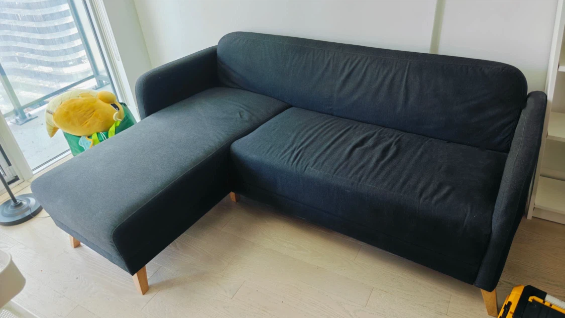 IKEA LINANÄS Sofa with Chaise