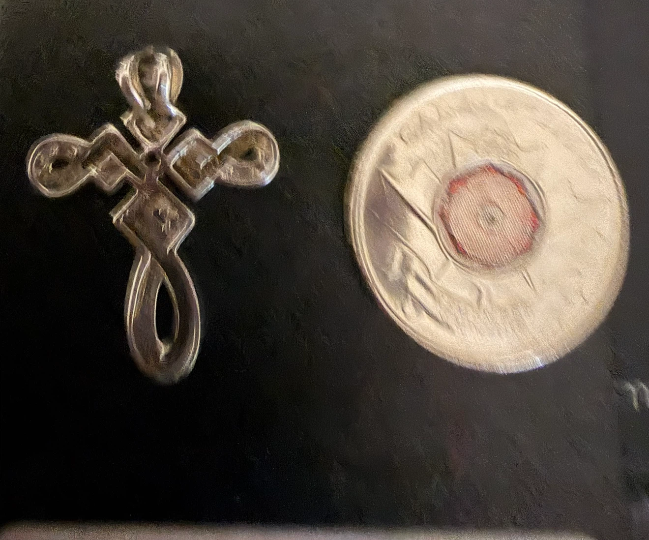 Sterling Silver 925 Cross Pendant - photo 2
