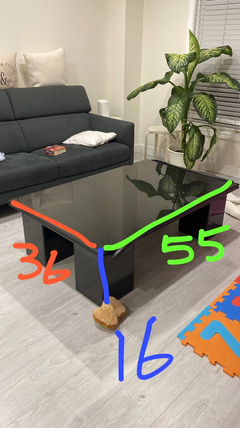 Black Marble Coffee Table