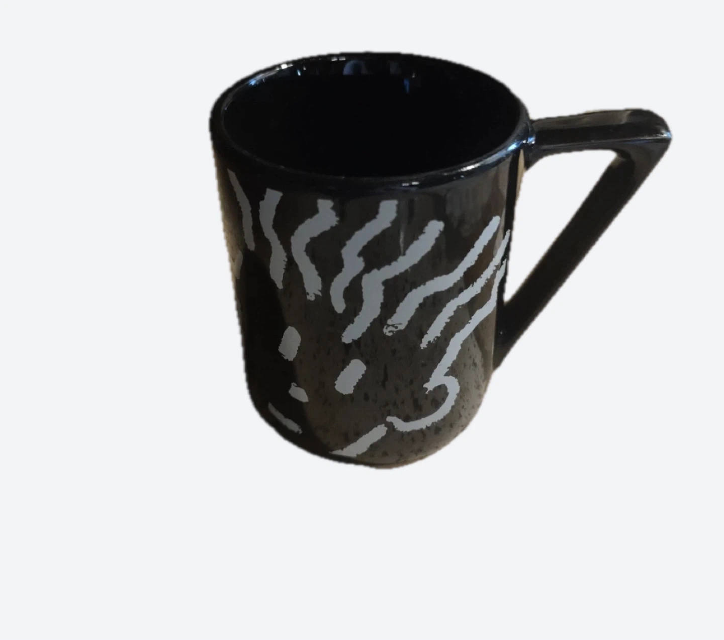 Vintage 1985 Fido Dido Coffee Mug Black Dakin Cup