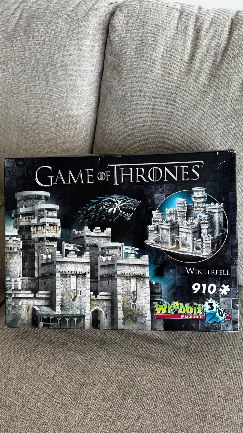 Game of Thrones Winterfell 910 Piece 3D Puzzle
