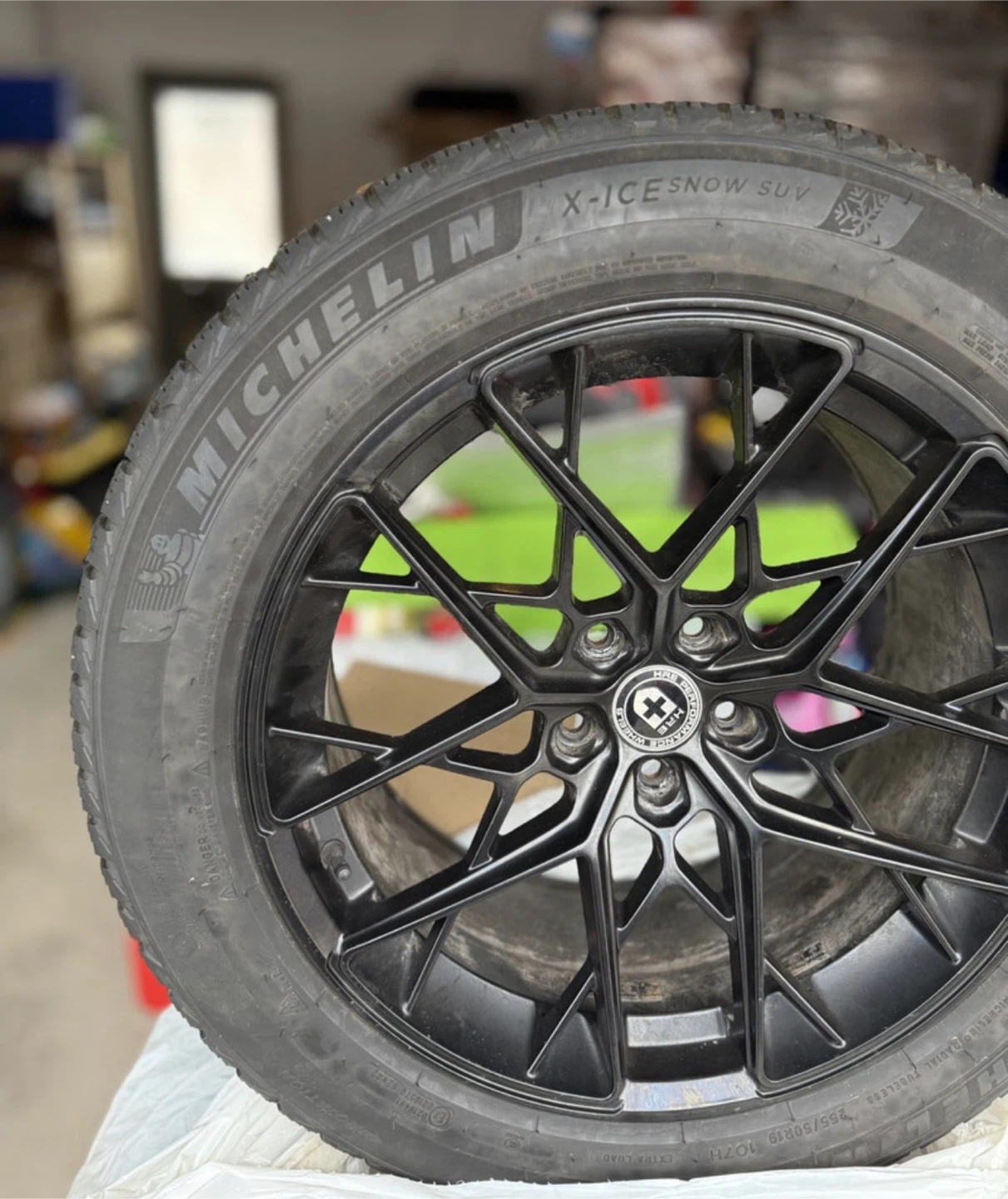 Michelin X-Ice Snow SUV Winter Tire on HRE Wheel - photo 2