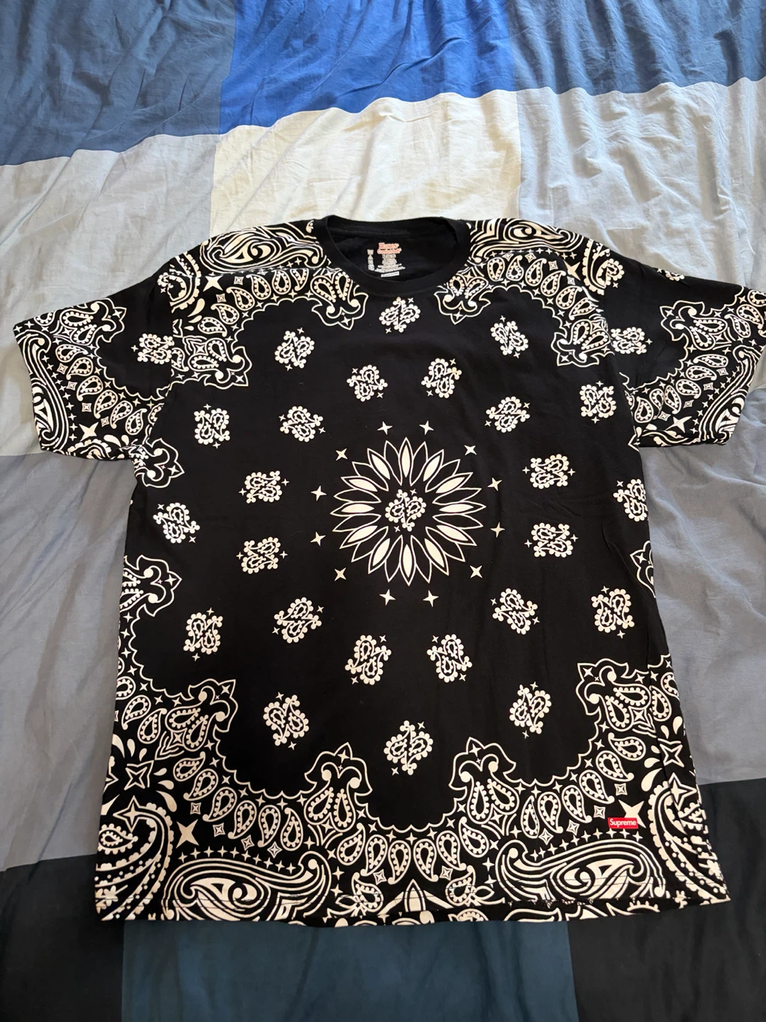 Supreme Bandana Box Logo T-Shirt XL