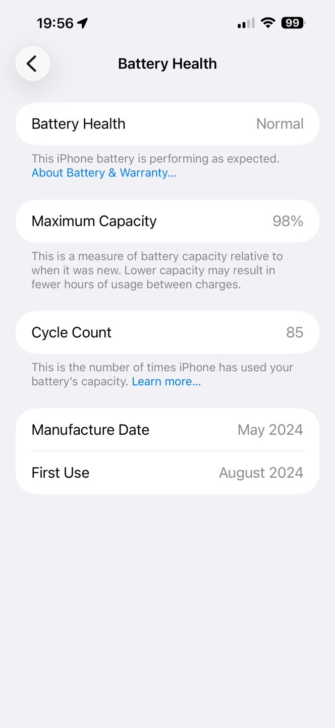 iPhone 15 plus, Pink, 98% Battery Health - photo 4