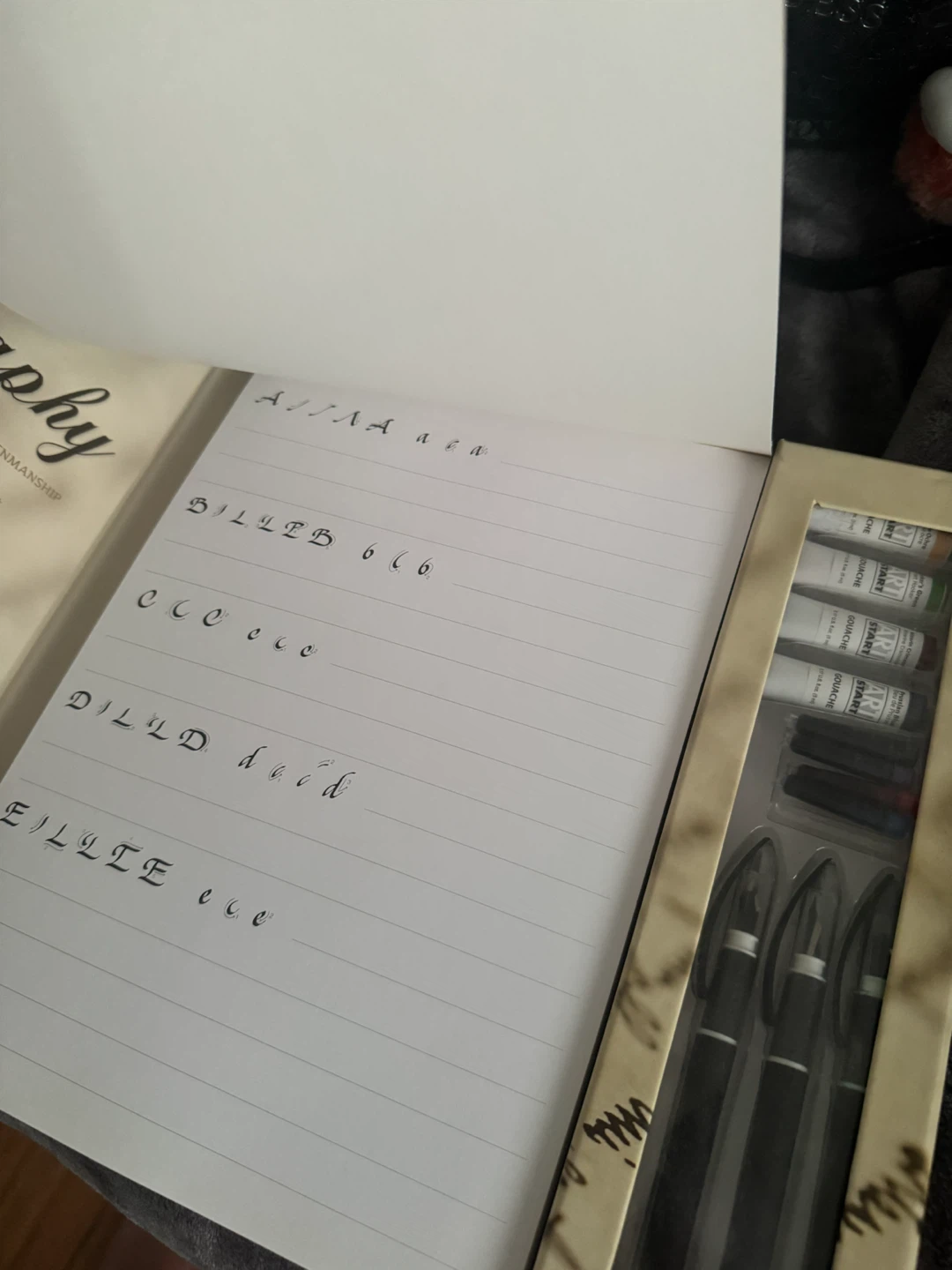 Calligraphy Practice Pad and Starter Set - photo 4