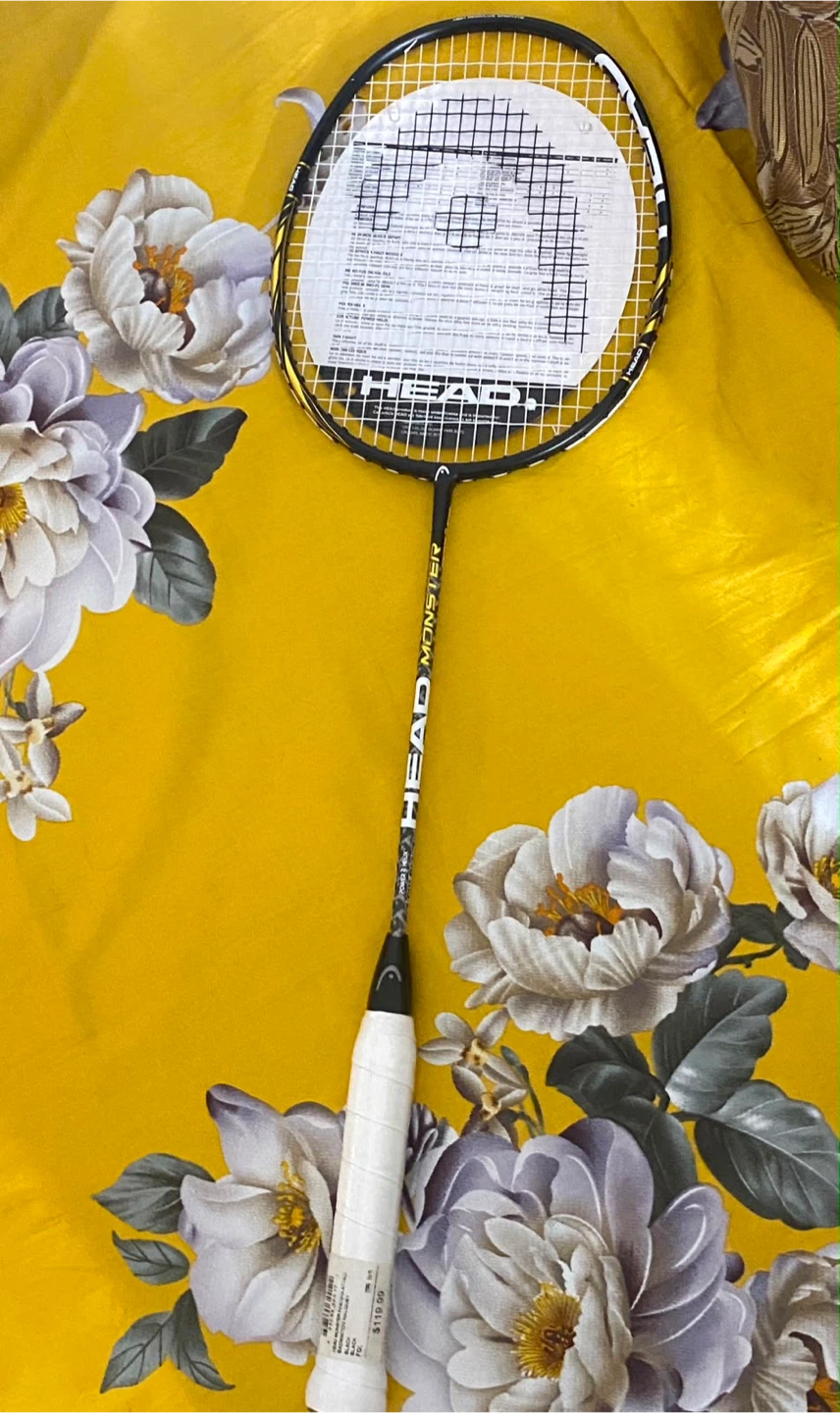 HEAD Monster Badminton Racquet - Black - photo 4