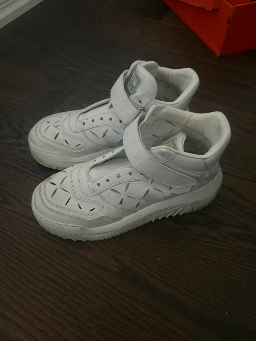 White Versace Sneakers - photo 2