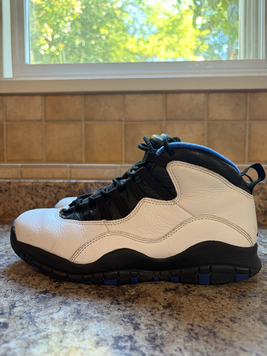 Air Jordan 10 Retro White Black Royal - photo 3