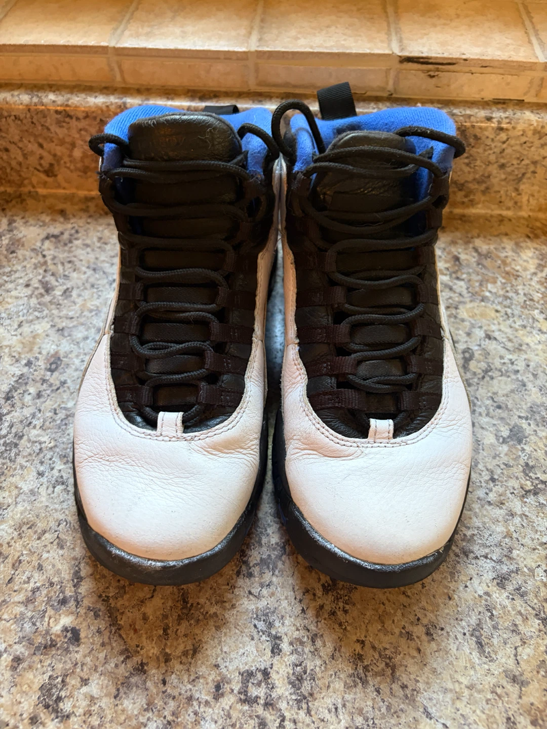 Air Jordan 10 Retro White Black Royal - photo 4