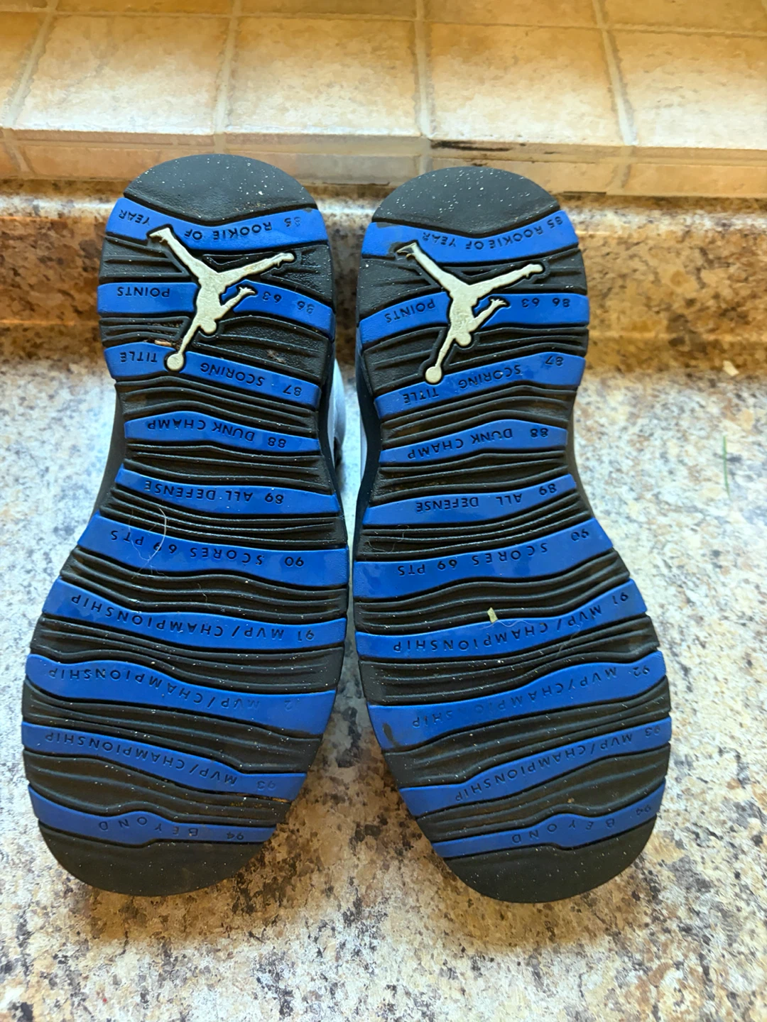 Air Jordan 10 Retro White Black Royal - photo 5