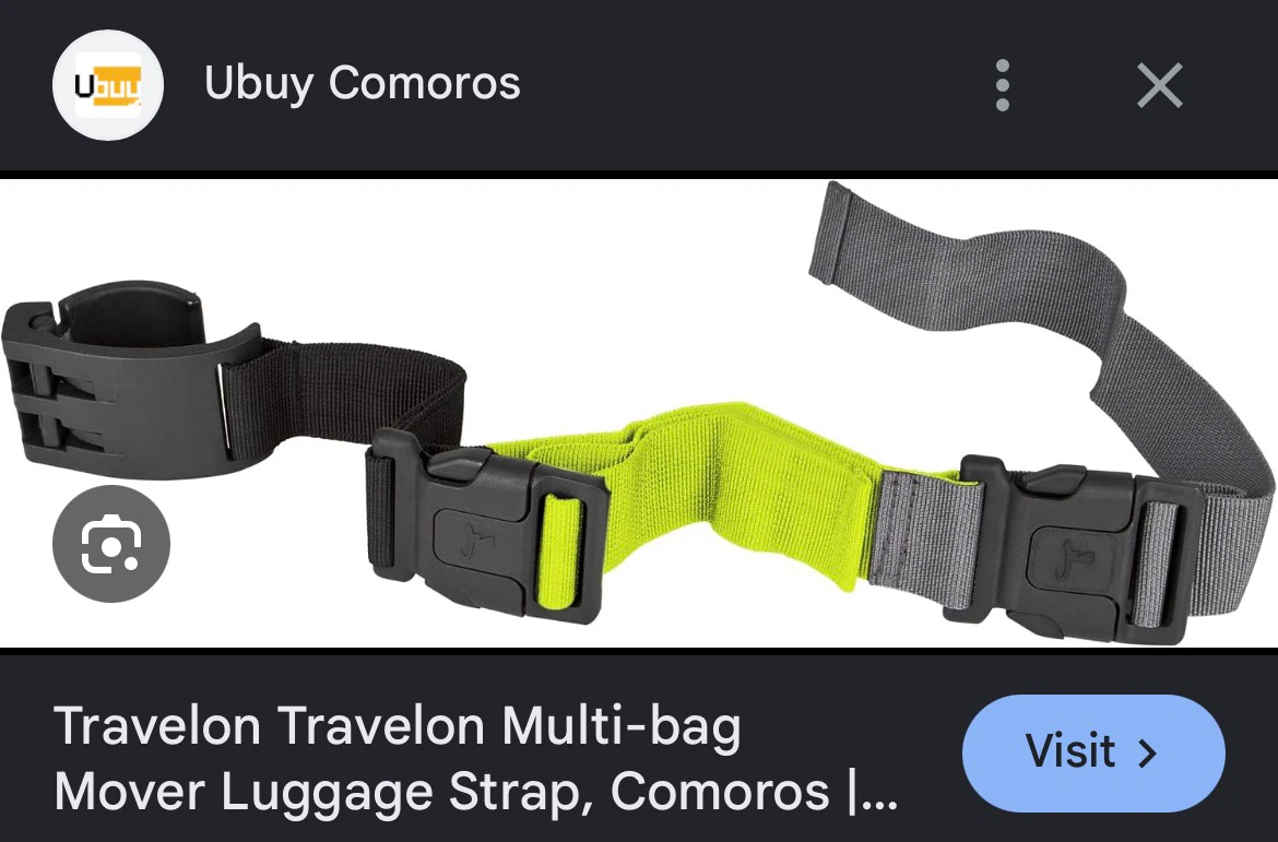 Travelon Multi-bag Mover Luggage Strap