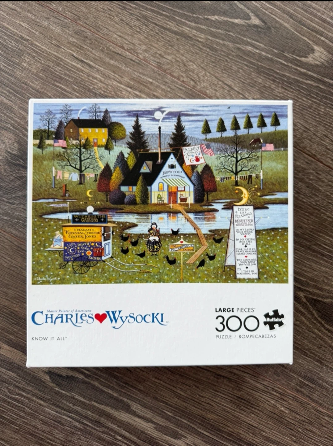 Charles Wysocki 300 Large Piece Puzzle