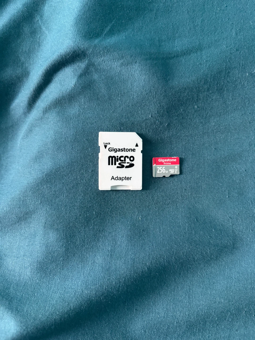 Gigastone Micro SD Card 256GB with Adapter