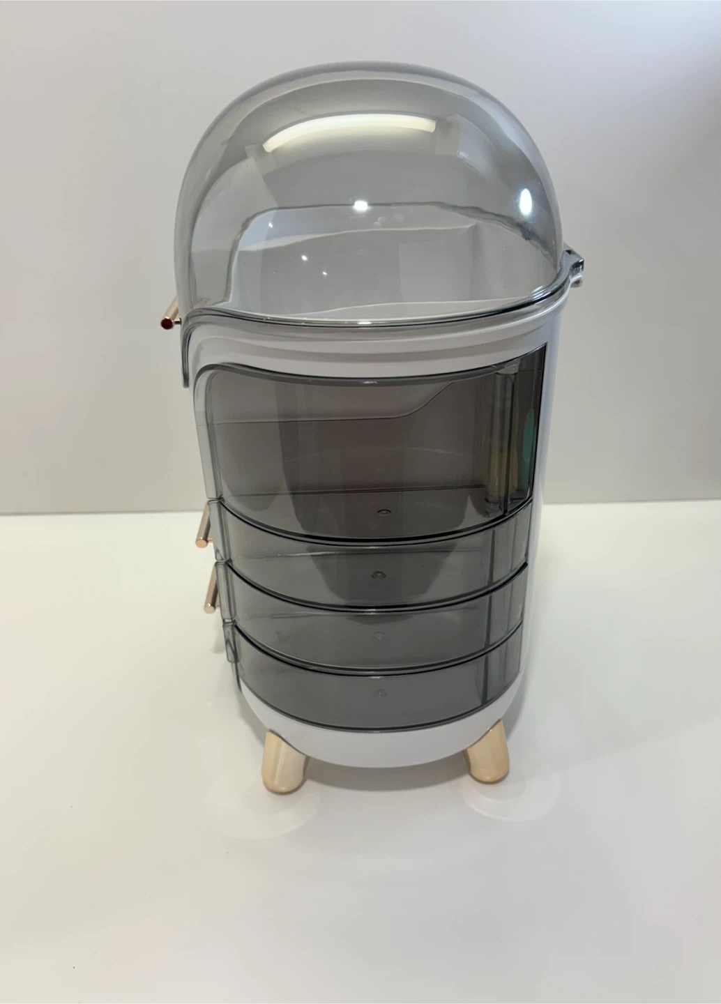 Makeup Organizer with Drawers and Lid - photo 3