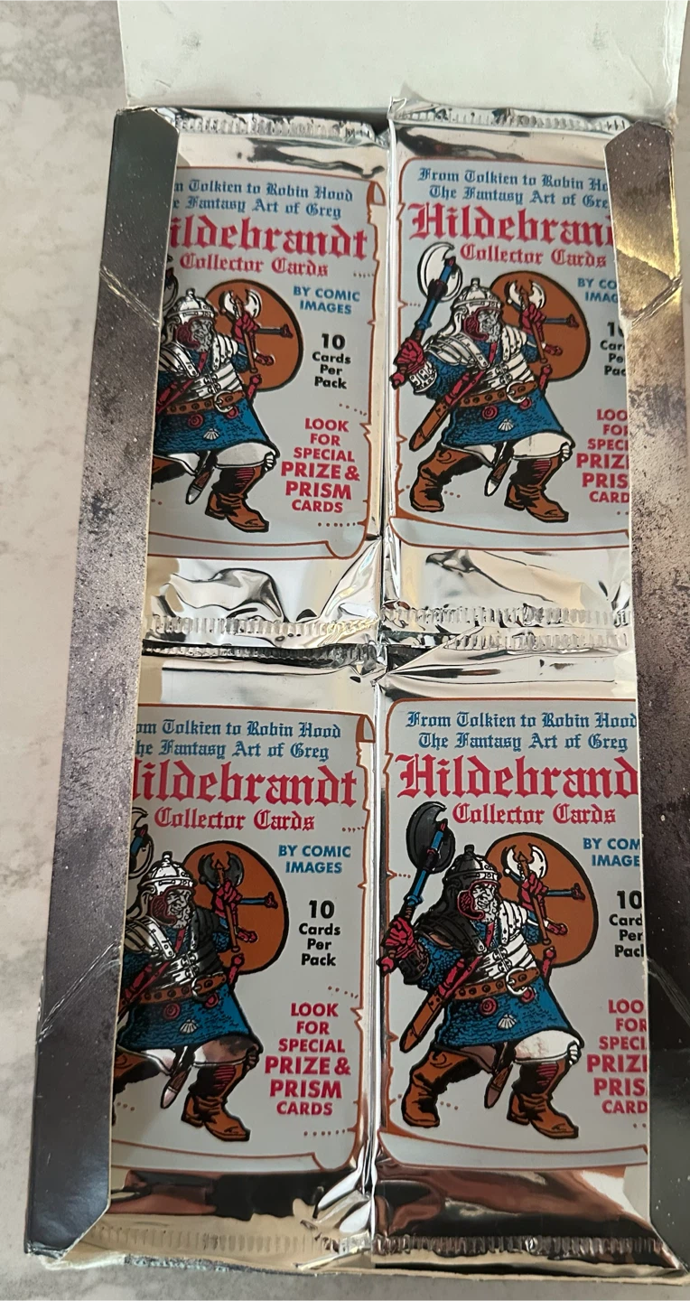 1992 Greg Hildebrandt Fantasy Trading Wax Packs for Sale - photo 3