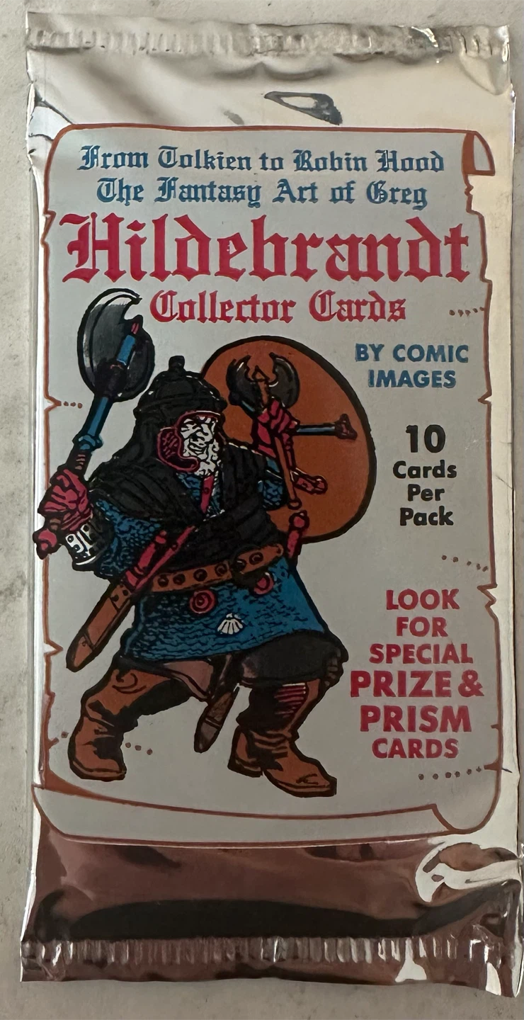1992 Greg Hildebrandt Fantasy Trading Wax Packs for Sale - photo 4