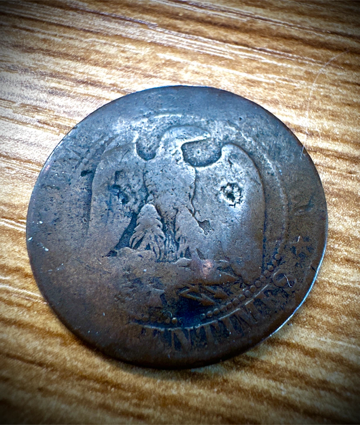 1864 France Vintage Coin