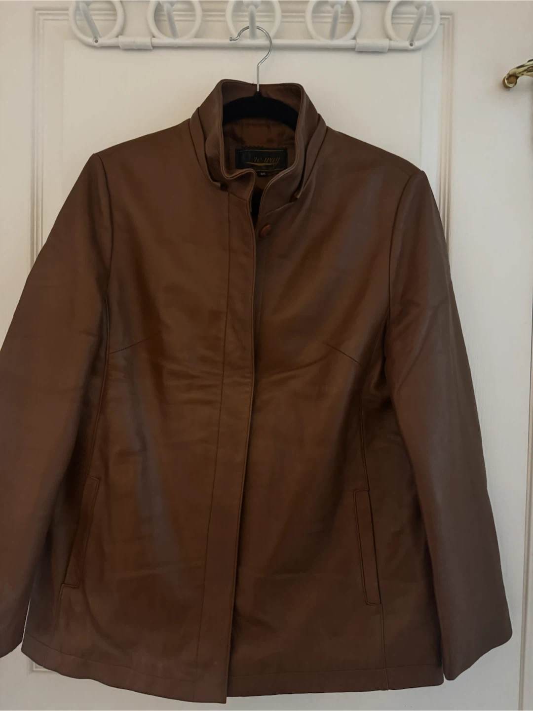 One Way Leather Specialist Brown Jacket