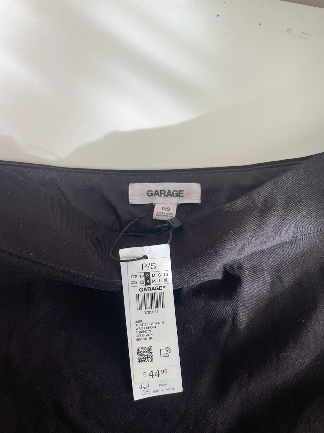 Garage mini skirt - photo 3