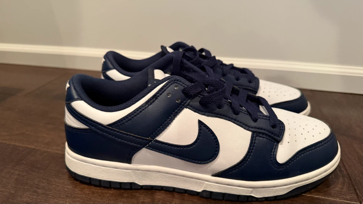 Nike Dunk Low 'Midnight Navy' 2025 - Size 8.5 Mens - photo 2