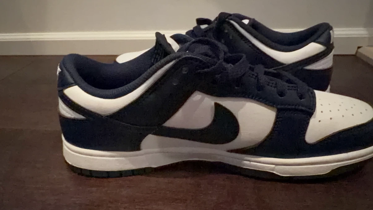 Nike Dunk Low 'Midnight Navy' 2025 - Size 8.5 Mens - photo 4