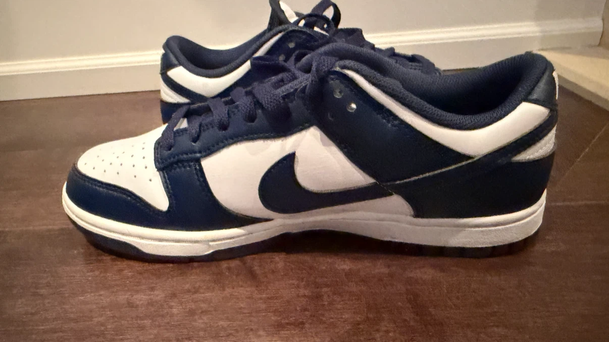 Nike Dunk Low 'Midnight Navy' 2025 - Size 8.5 Mens - photo 5
