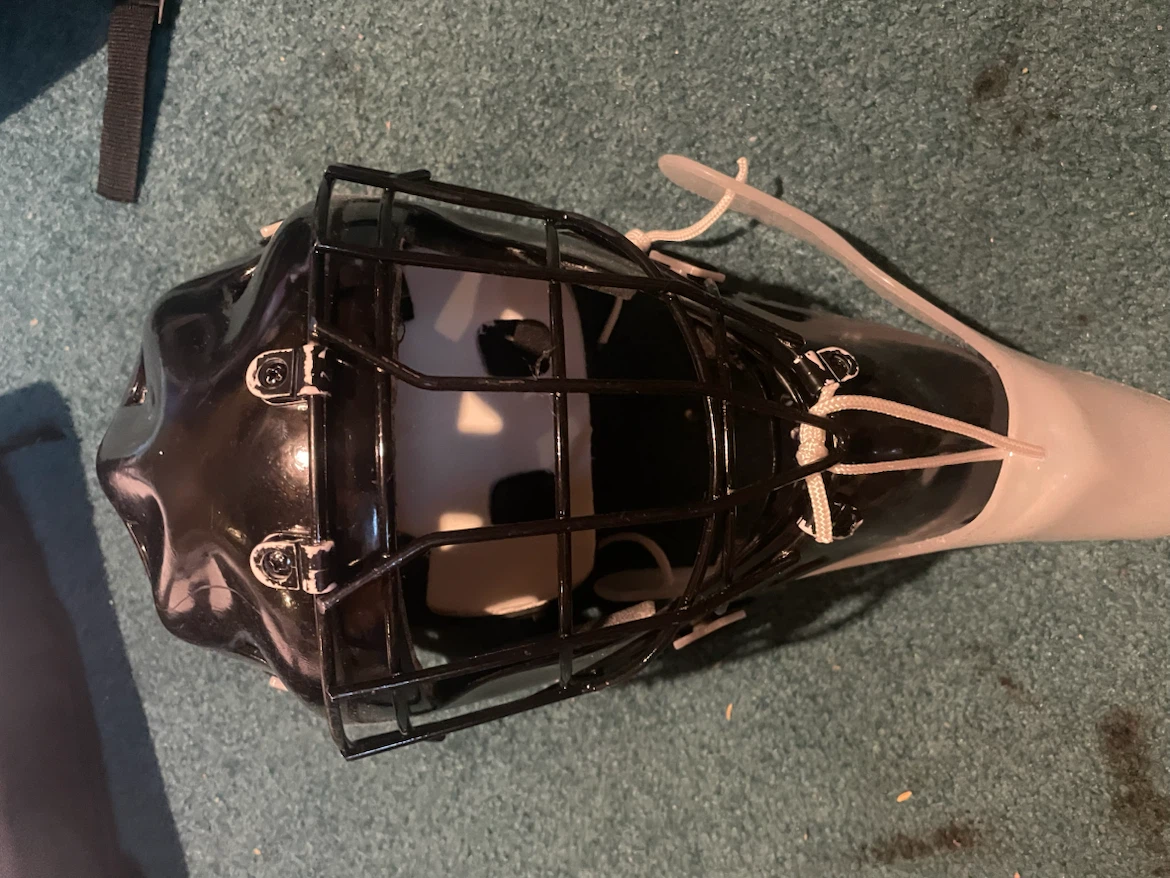 Black Goalie Mask