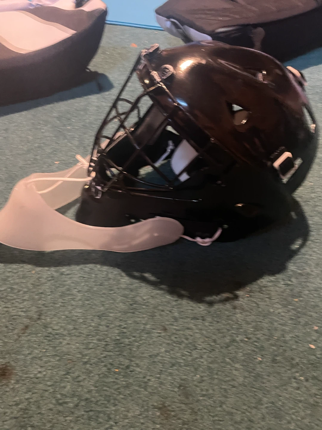 Black Goalie Mask - photo 2