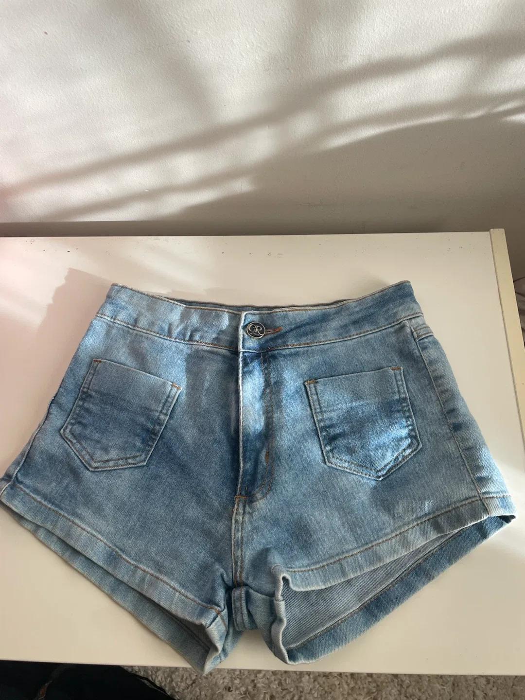 Woman’s denim shorts