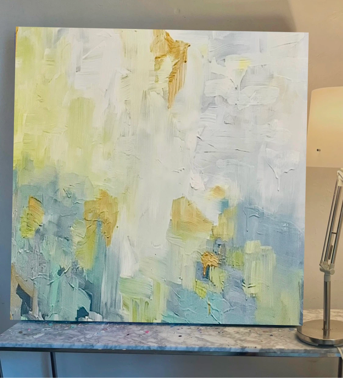 40”x40” Abstract Landscape Painting