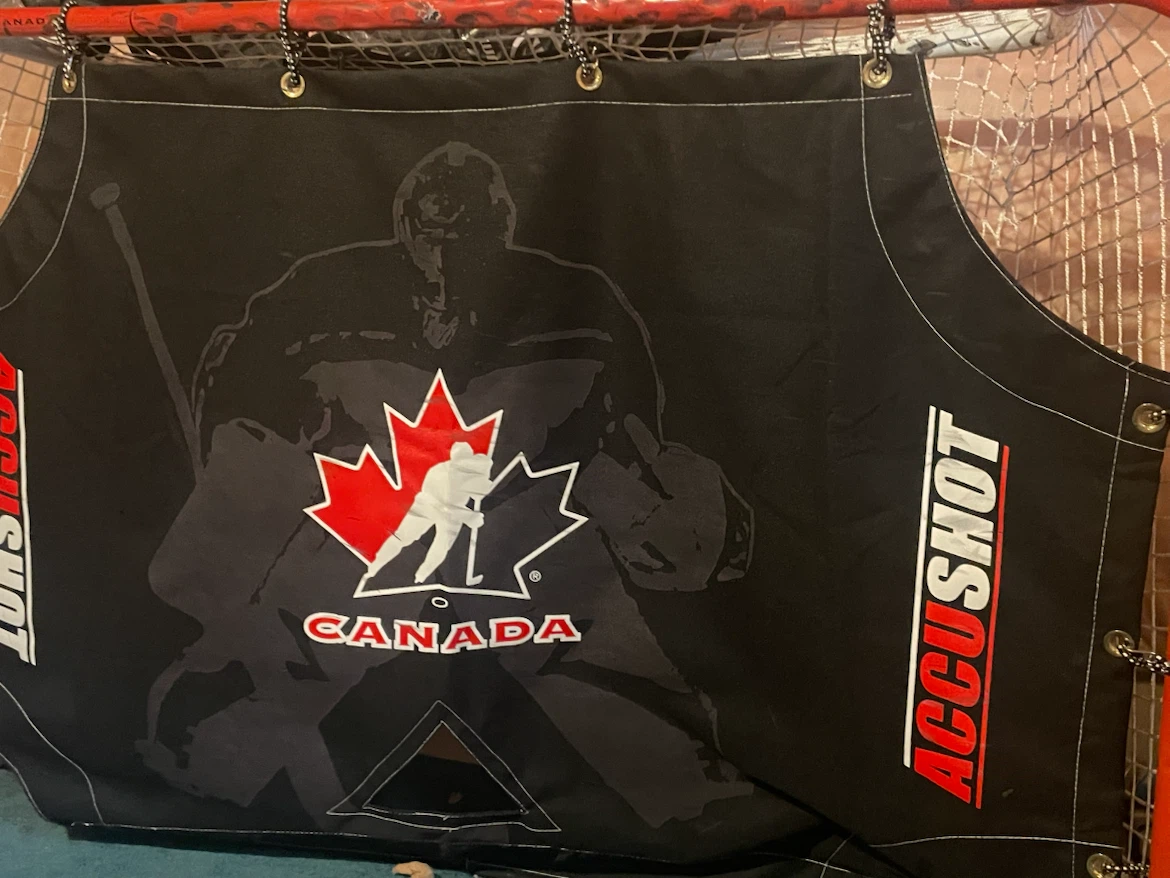 AccuShot Canada Hockey Goalie Training Net Attachment