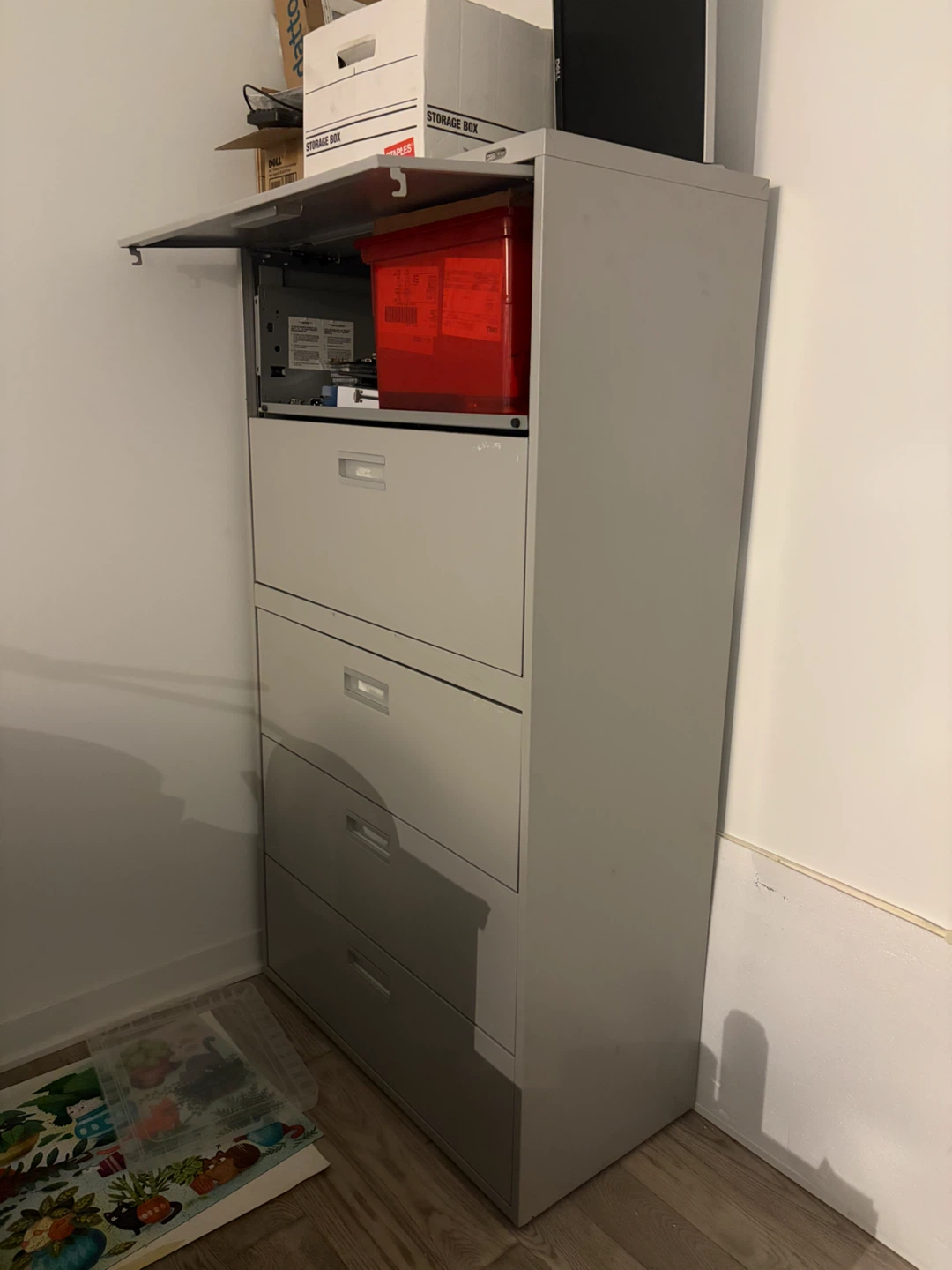 4-Drawer Filing Cabinet - photo 2