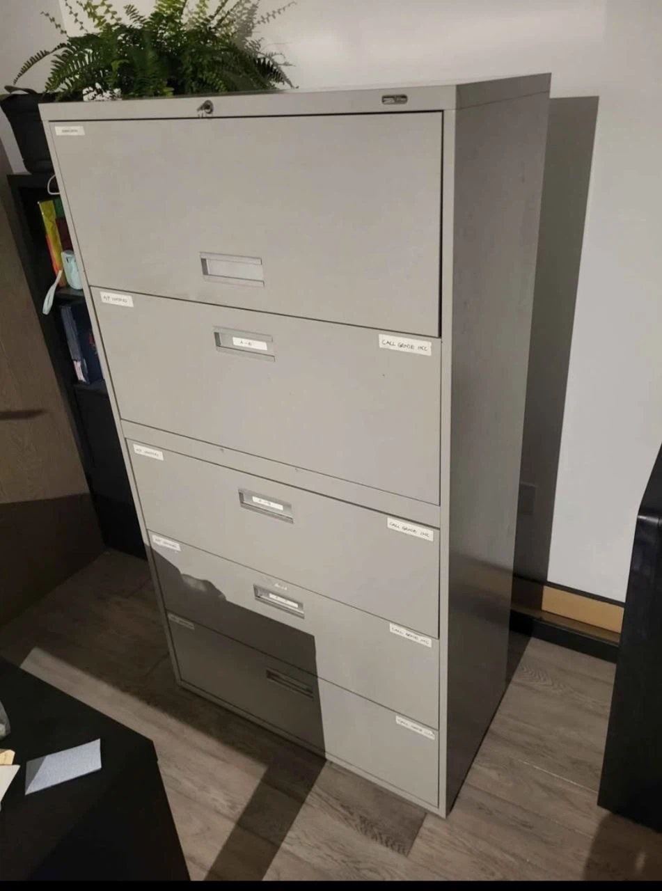 4-Drawer Filing Cabinet - photo 4