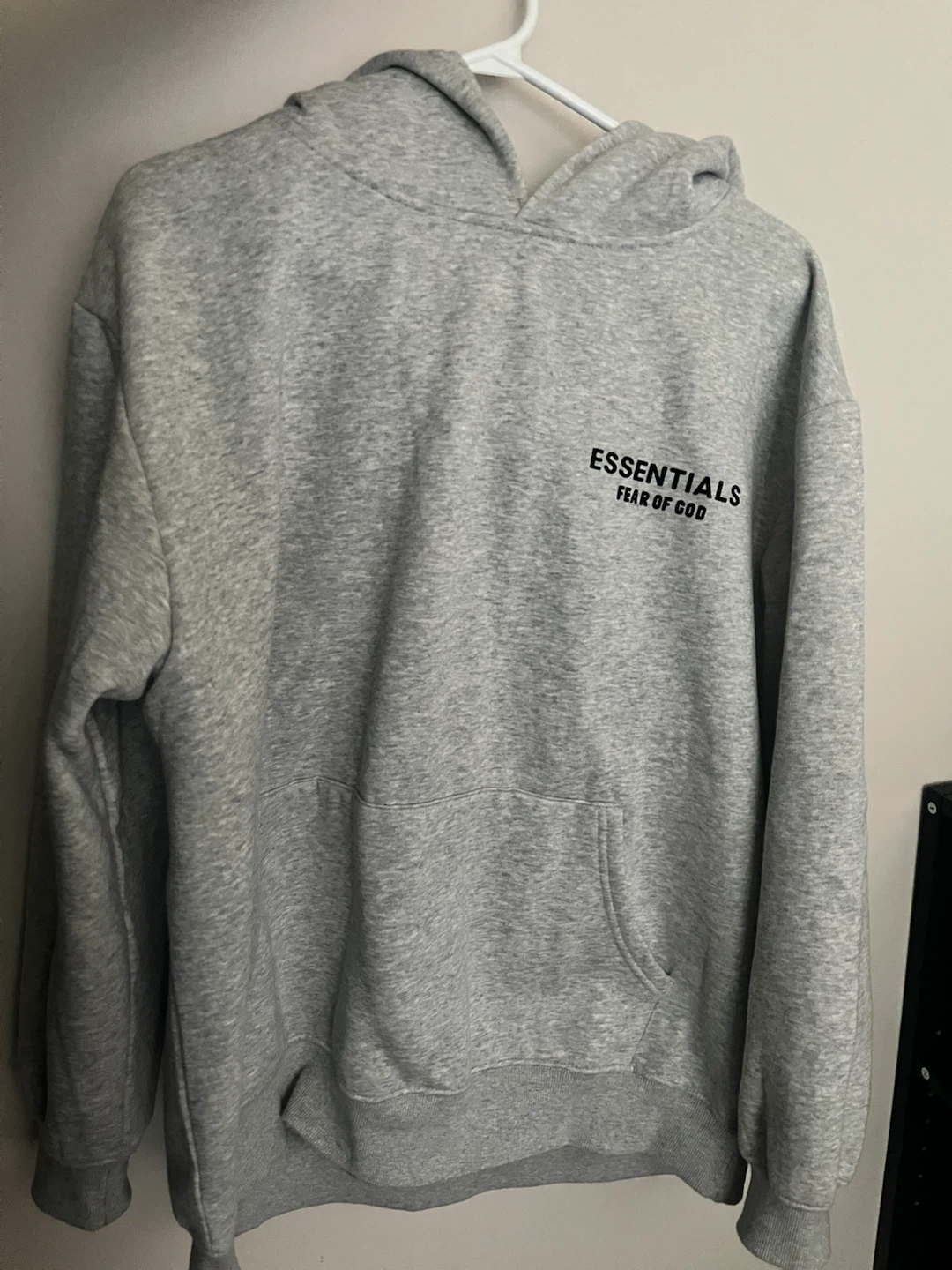 Essentials grey hoodie