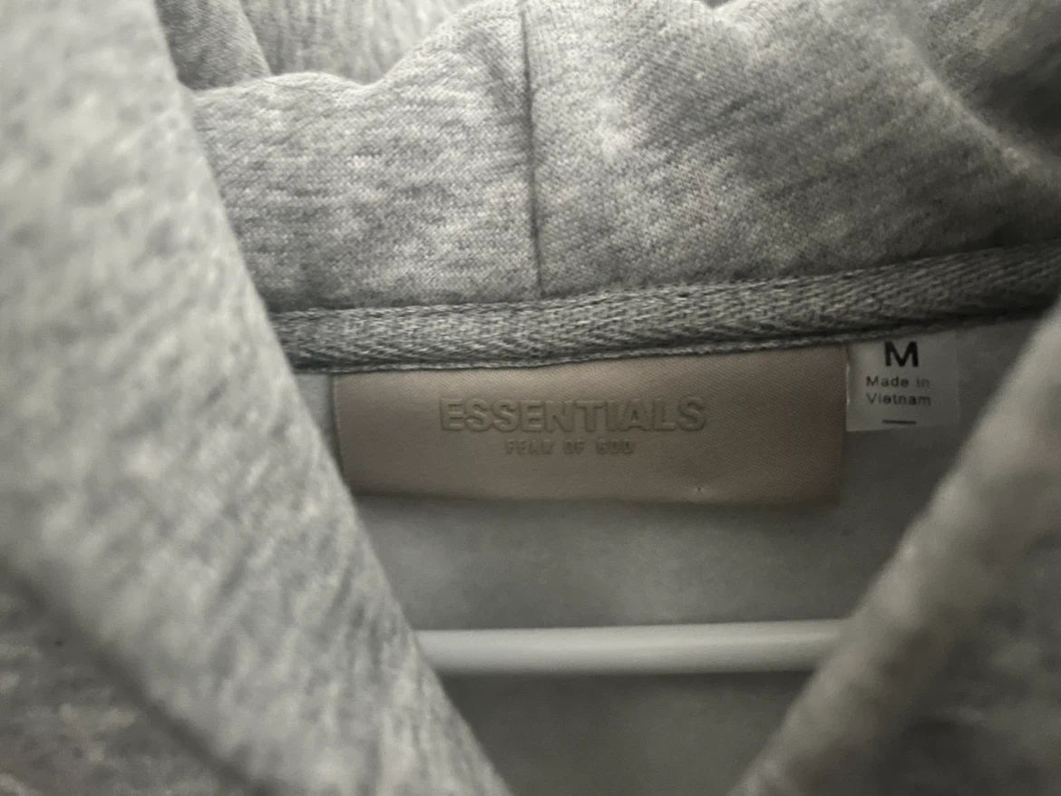 Essentials grey hoodie - photo 3